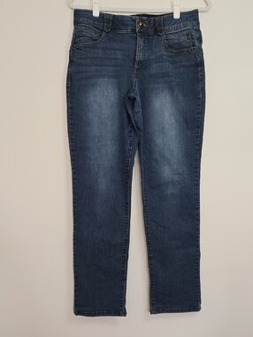 Democracy "ab" solution straight Leg Blue Jeans Normcore Classic Size 8